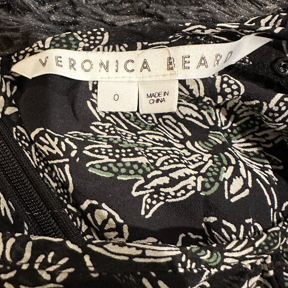 Veronica Beard Silk Dress - Size 0 - Picture 3 of 4